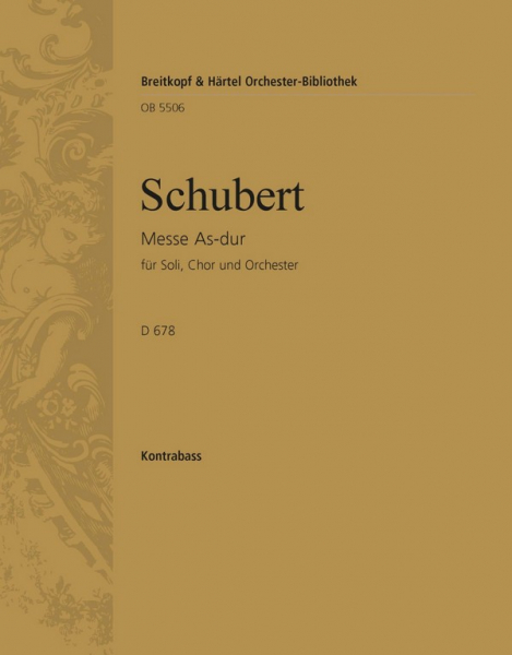 Messe As-Dur D678 für Soli, gem Chor und Orchester