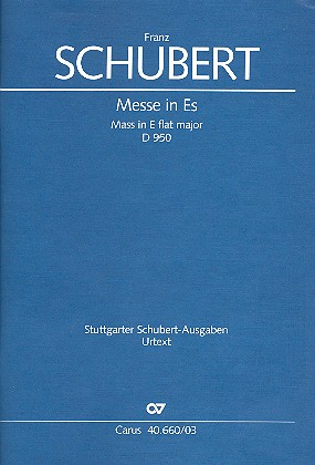 Messe Es-Dur D950 für Soli, Chor und Orchester