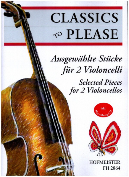 Classics to please (+CD) für 2 Violoncelli
