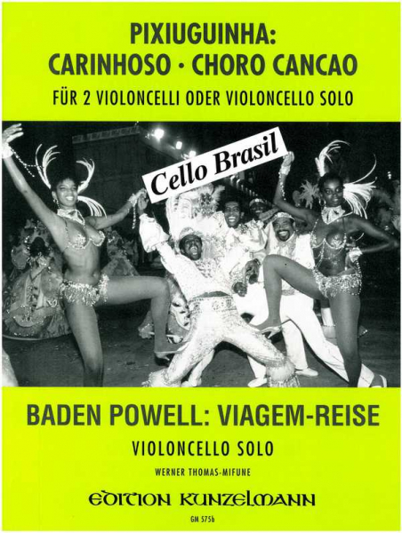 Cello Brasil Band 2 für Violoncello und Klavier