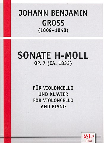 Sonate h-Moll op.7 für Violoncello und Klavier