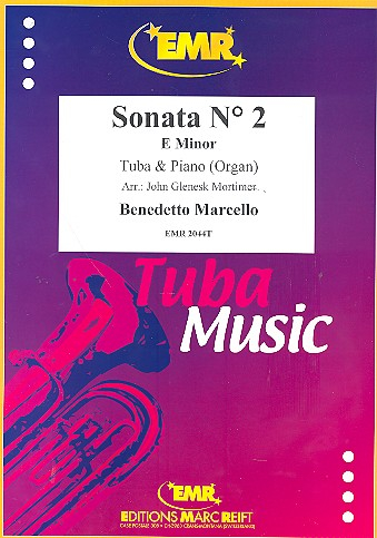 Sonate e-Moll Nr.2 für Tuba und Klavier (Orgel)