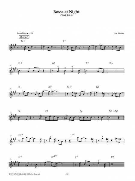 Übungsbuch Saxopophon Easy Jazz Conception