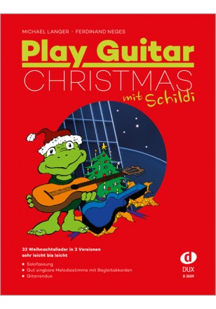 Ancora Verlagsservice Gmbh & Co.kg Weihnachtslieder Für Gitarre Play Guitar Christmas Mit Schildi