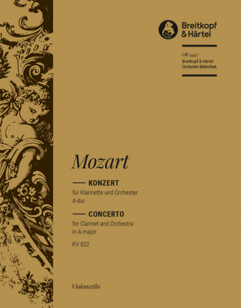 Konzert A-Dur KV622 für Klarinette und Orchester