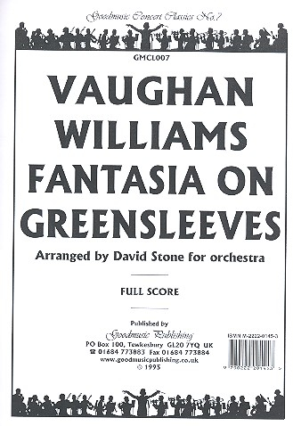 Fantasia on Greensleeves for orchestra