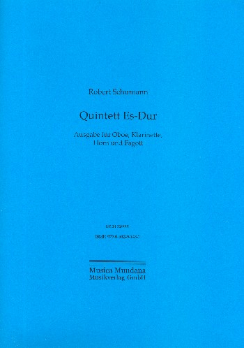 Quintett Es-Dur op.44 für Oboe, Klarinette, Horn, Fagott und Klavier