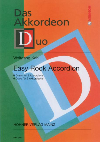 Easy Rock Accordion - 6 Duets for 2 Accordions