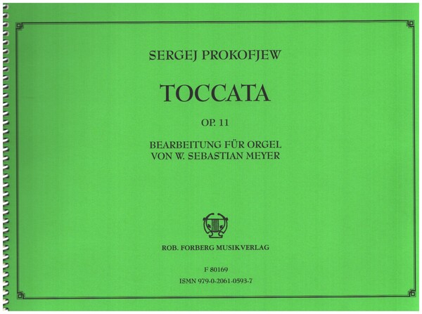 Toccata op.11 für Orgel