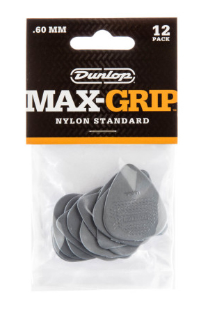 Plektrenpack Dunlop Nylon Max Grip 0.60
