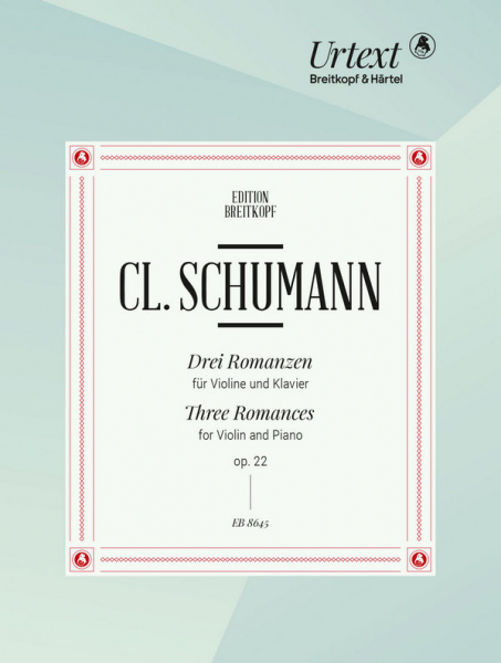 3 Romanzen op.22 für Violine und klavier