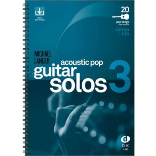 Ancora Verlagsservice Gmbh & Co.kg Songbook Für Gitarre Acoustic Pop Guitar Solos 3