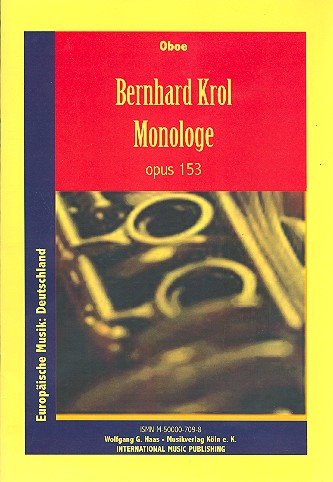 Monologe op.153 für Oboe
