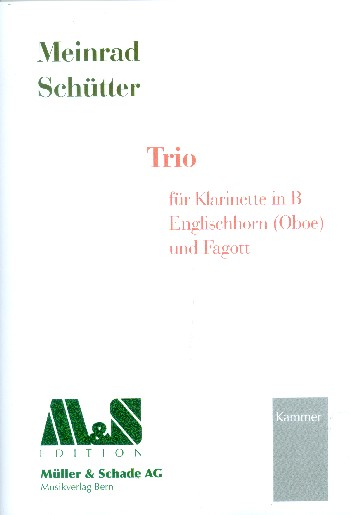 Trio für Klarinete, Englischhorn (Oboe) und Fagott