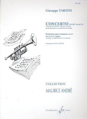 Concerto en re majeur pour trompette et orchestre a cordes