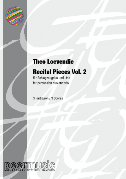 Recital Pieces vol.2 for percussion duo and trio
