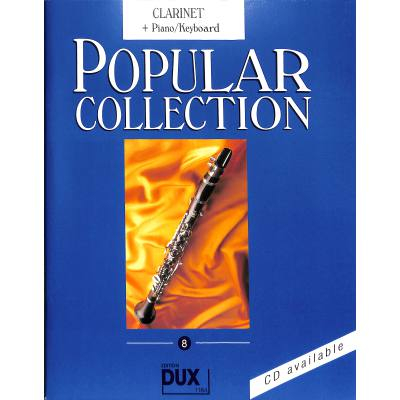 Spielbuch Klarinette u. Klavier Popular Collection 8