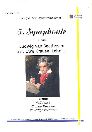 1.Satz aus der Sinfonie c-Moll Nr.5 für 3 Klarinetten und Bassklarinette