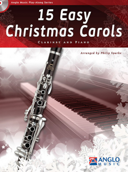 15 easy Christmas Carols (+CD) for clarinet and piano