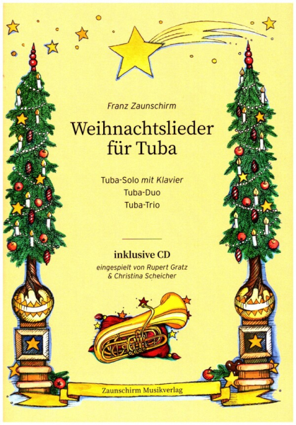 Weihnachtslieder (+CD) für 1-3 Tuben und Klavier ad lib