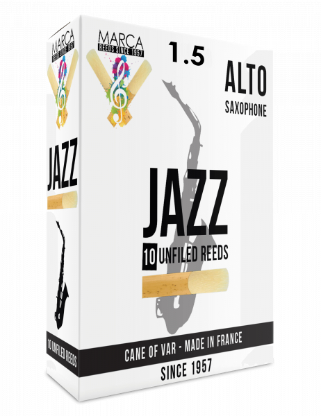 Es-Alt-Saxophon-Blatt Marca Jazz Unfiled 1,5