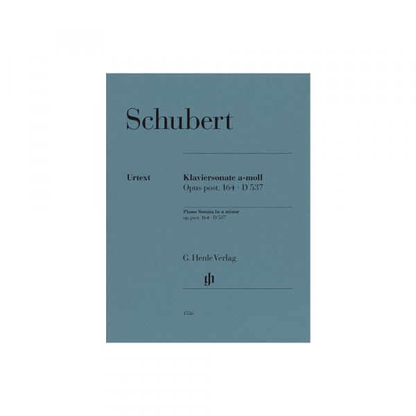 Spielbuch für Klavier Klaviersonate a-moll opus post. 164 D 537