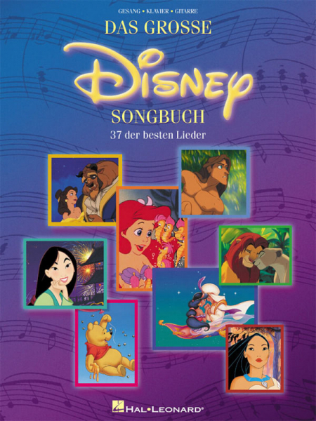 Songbook Klavier Das grosse Disney Songbuch