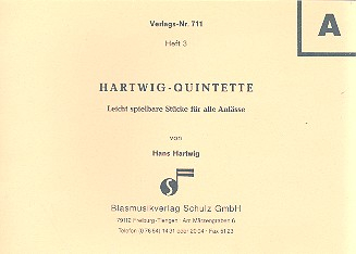 Hartwig-Quintette Band 3 für Bläser