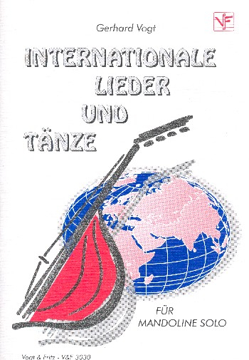 Internationale Lieder und Tänze für Mandoline solo