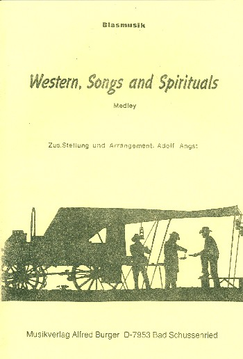 Western, Songs and Spirituals: für Blasorchester