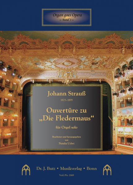 Ouvertüre zu &#039;Die Fledermaus&#039; für Orgel