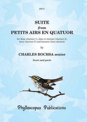 Suite from Petits Airs en Quatuor for flute (clarinet), oboe or clarinet (clar), horn (clar) and bas