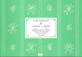 10 Stücke aus &#039;Fantaisies pour le Clavecin&#039; für Sopran- und Altblockflöte