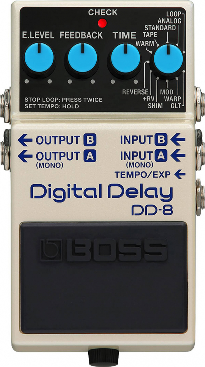 BOSS DD-8 Digital Delay Pedal Effektgerät, 6129451505 - Image 5