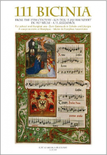 111 Bicinia aus dem 15. Jahrhundert für Chor zum Gebrauch in Schulen und