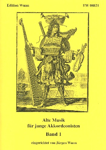 Alte Musik für junge Akkordeonisten Band 1 für Akkordeon