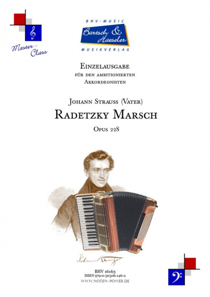 Radetzky Marsch, Op. 228 für Akkordeon
