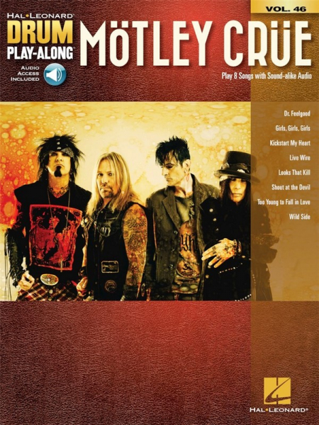 Mötley Crüe (+Online-Audio) for drumset