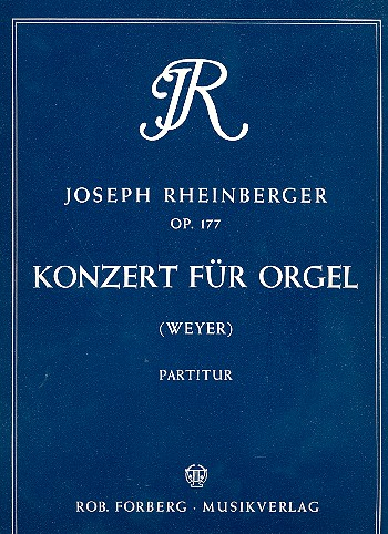 Konzert g-Moll Nr.2 op.177 für Orgel und Orchester