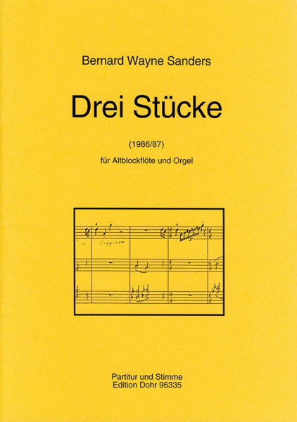 3 Stücke für Altblockflöte und Orgel