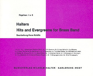 Halters Hits and Evergreens Band 1: für Blasorchester