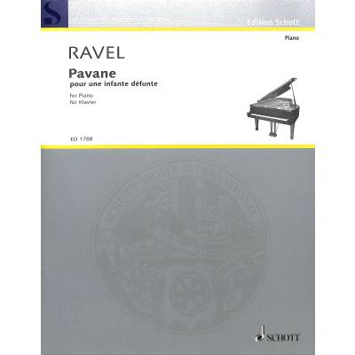 Spielstück für Klavier Pavane pour une infante defunte