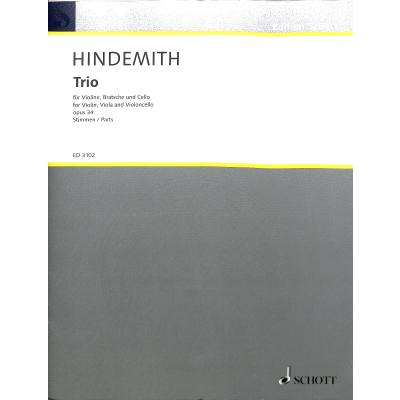 Stimmensatz Trio 1, op. 34 - Antiquariat