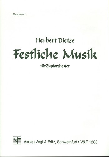 Festliche Musik für Zupforchester
