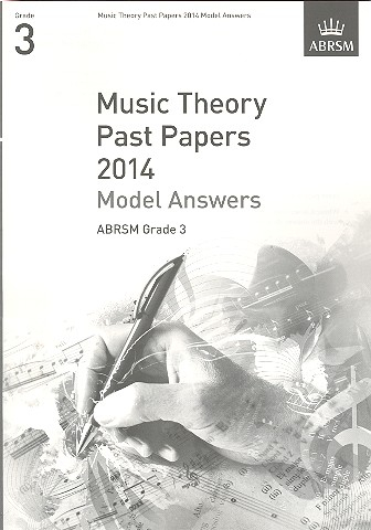 Music Theory Past Papers Grade 3 (2014) - Model Answers