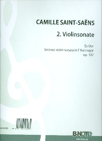 Sonate Es-Dur Nr.2 op.102 für Violine und Klavier