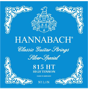 Saitensatz Hannabach 815HT Blau