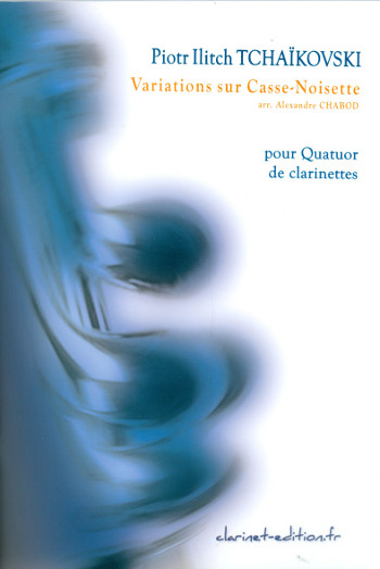 Variations sur casse-noisette pour 3 clarinettes et clarinette basse