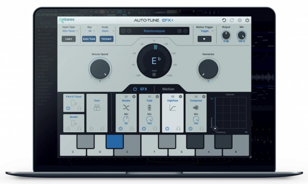 Plugin Effekt Antares Auto-Tune EFX+ 10