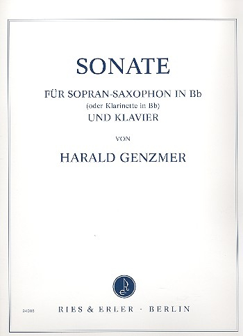 Sonate für Sopransaxophon und Klavier